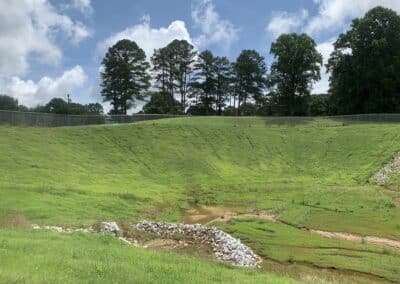 Stormwater Retention Hydroseeding